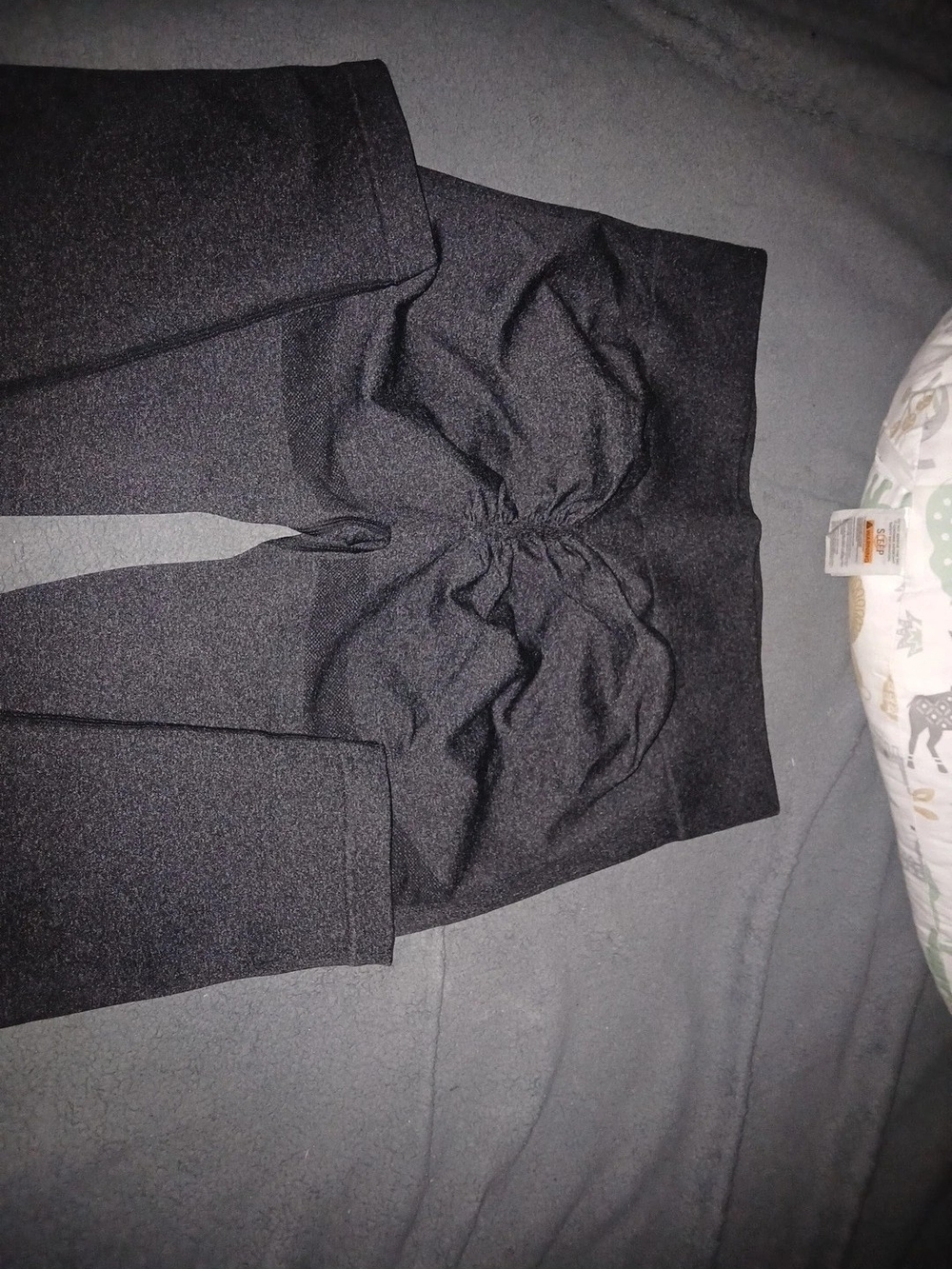 SHEIN Black High-Waist Scrunch Butt Leggings